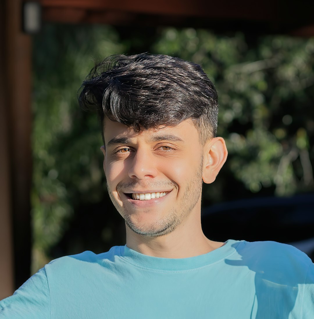 Turkish male sound and editing instructor portrait