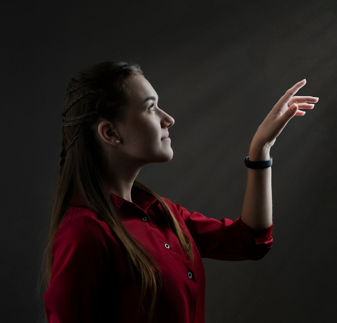 Young Turkish woman digital storytelling instructor portrait
